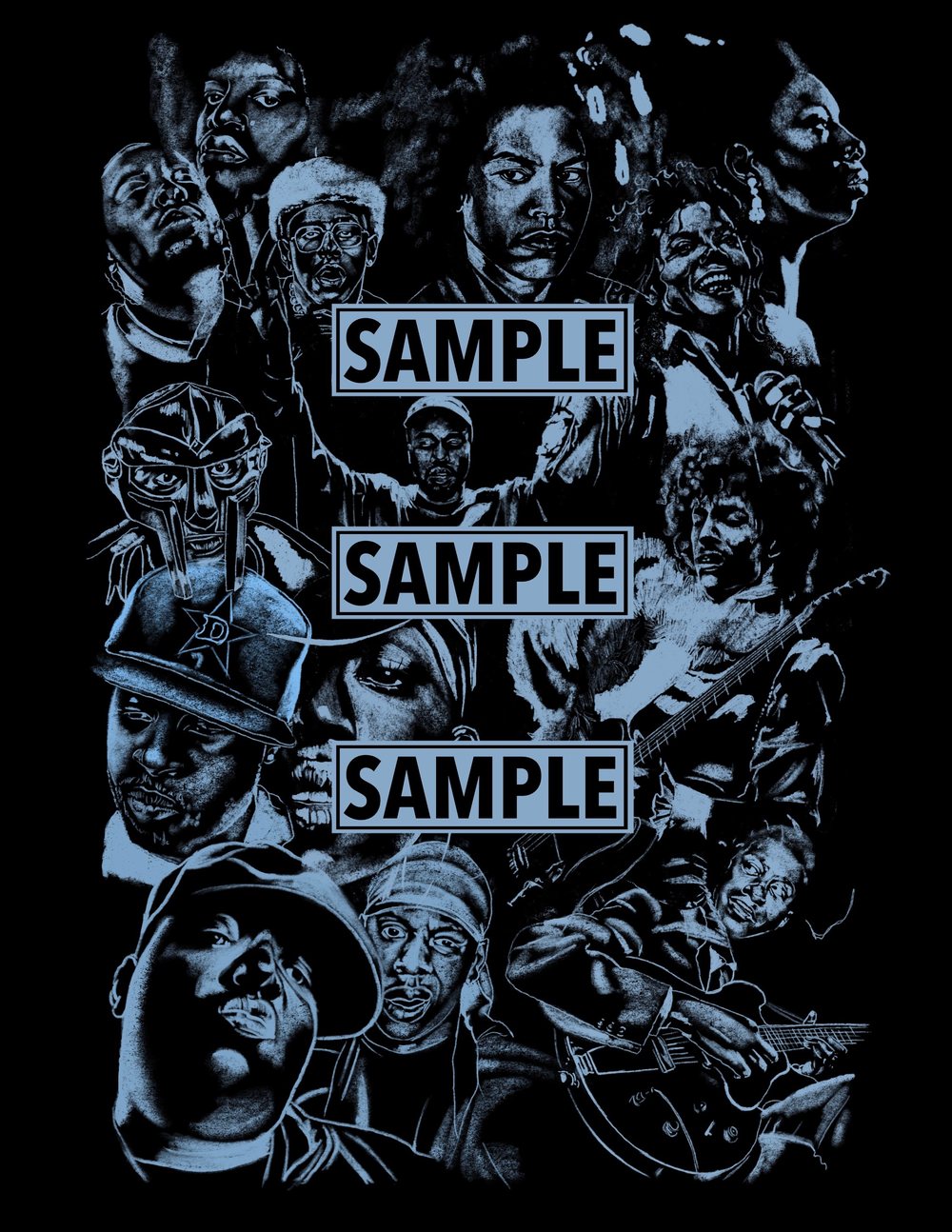 Sample Sample Sample cover art — legends of sampled music